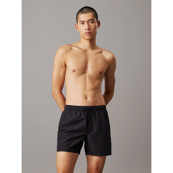 Calvin Klein Ανδρικό μαγιό Medium Drawstring Swim Shorts - Logo Embroidery